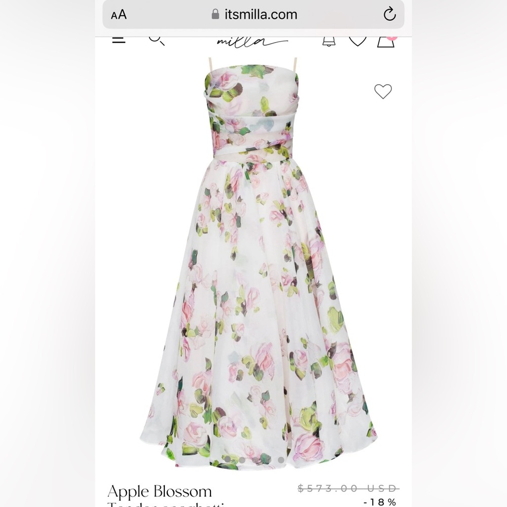 Gorgeous Milla Tulle midi dress